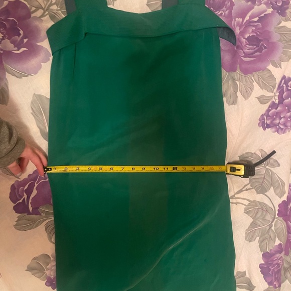 Diane Von Furstenberg Emerald Green Silk Dress - Picture 5 of 6